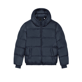 Puffer - Oversized Steppjacke - French Navy - 3XL bedrucken, Art.-Nr. STJU840C7273X