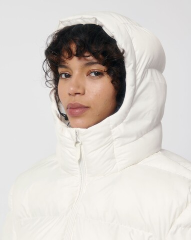 Puffer - Die Oversized Unisex-Steppjacke - Off White - XS bedrucken, Art.-Nr. STJU840C018XS Puffer - Die Oversized Unisex-Steppjacke - Off White - XS bedrucken, Art.-Nr. STJU840C018XS