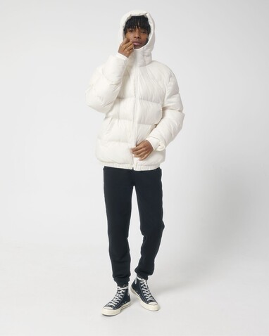 Puffer - Die Oversized Unisex-Steppjacke - Off White - XS bedrucken, Art.-Nr. STJU840C018XS Puffer - Die Oversized Unisex-Steppjacke - Off White - XS bedrucken, Art.-Nr. STJU840C018XS