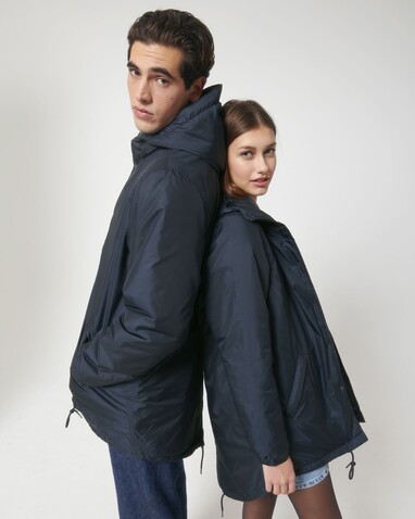 Padded Parker - The unisex padded parker jacket - French Navy - 3XL bedrucken, Art.-Nr. STJU841C7273X