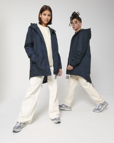 Padded Parker - The unisex padded parker jacket - French Navy - 3XL bedrucken, Art.-Nr. STJU841C7273X