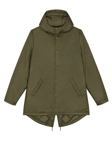 Padded Parker - Der Unisex-Parka wattiert - British Khaki - XXS bedrucken, Art.-Nr. STJU841C0082S