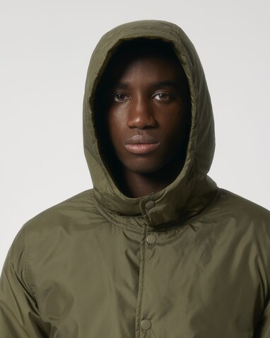 Padded Parker - Der Unisex-Parka wattiert - British Khaki - XL bedrucken, Art.-Nr. STJU841C0081X