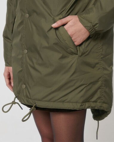 Padded Parker - Der Unisex-Parka wattiert - British Khaki - S bedrucken, Art.-Nr. STJU841C0081S