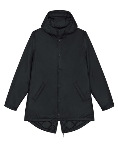 Padded Parker - Der Unisex-Parka wattiert - Black - L bedrucken, Art.-Nr. STJU841C0021L