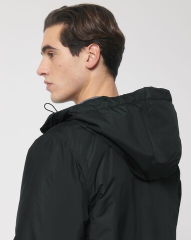 Padded Parker - Der Unisex-Parka wattiert - Black - L bedrucken, Art.-Nr. STJU841C0021L