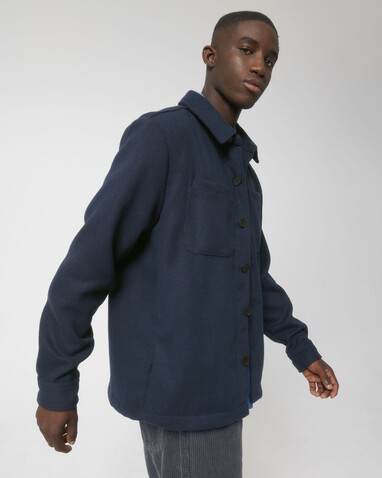 River - Unisex-Overshirt - French Navy - 3XL bedrucken, Art.-Nr. STJU845C7273X