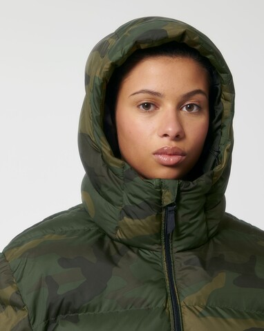 Puffer AOP - Camouflage - L bedrucken, Art.-Nr. STJU945C8051L