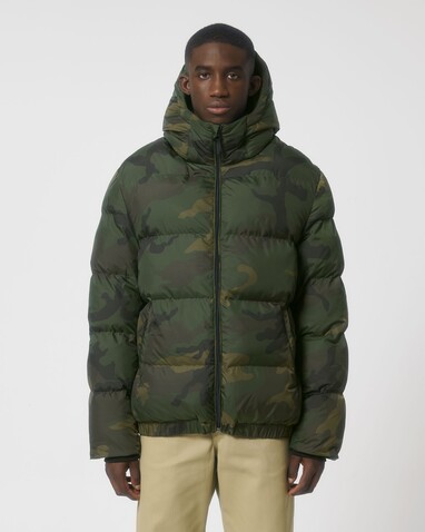 Puffer AOP - Camouflage - L bedrucken, Art.-Nr. STJU945C8051L