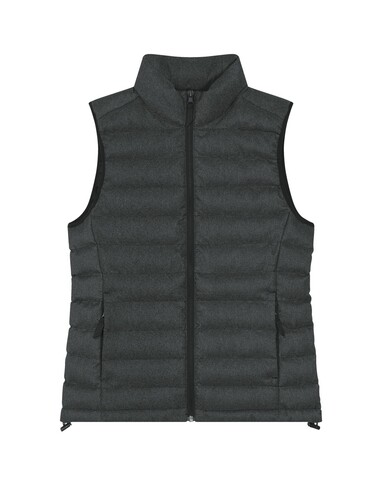 Stella Climber Wool-Like - Wollähnliche Damenweste - Dark Heather Grey - XXL bedrucken, Art.-Nr. STJW899C6512X