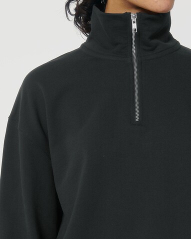 Miller Dry - Das Boxy Unisex-Sweatshirt mit kurzem Reißverschluss und trockenem Griff - Black - XXL bedrucken, Art.-Nr. STSU795C0022X Miller Dry - Das Boxy Unisex-Sweatshirt mit kurzem Reißverschluss und trockenem Griff - Black - XXL bedrucken, Art.-Nr. STSU795C0022X