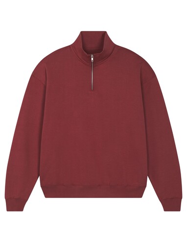Miller Dry - Das Boxy Unisex-Sweatshirt mit kurzem Reißverschluss und trockenem Griff - Red Earth - XXL bedrucken, Art.-Nr. STSU795C0862X Miller Dry - Das Boxy Unisex-Sweatshirt mit kurzem Reißverschluss und trockenem Griff - Red Earth - XXL bedrucken, Art.-Nr. STSU795C0862X
