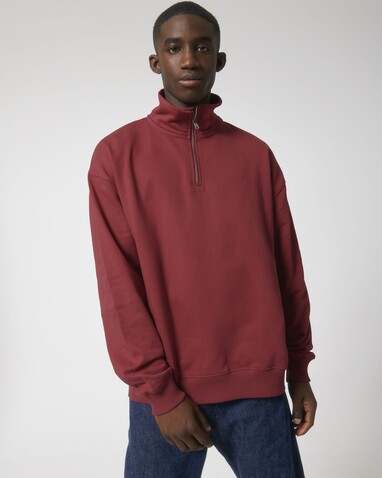Miller Dry - Das Boxy Unisex-Sweatshirt mit kurzem Reißverschluss und trockenem Griff - Red Earth - XXL bedrucken, Art.-Nr. STSU795C0862X Miller Dry - Das Boxy Unisex-Sweatshirt mit kurzem Reißverschluss und trockenem Griff - Red Earth - XXL bedrucken, Art.-Nr. STSU795C0862X