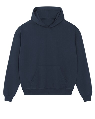 Cooper Dry - Der Boxy Unisex-Hoodie mit trockenem Griff - French Navy - 3XL bedrucken, Art.-Nr. STSU797C7273X