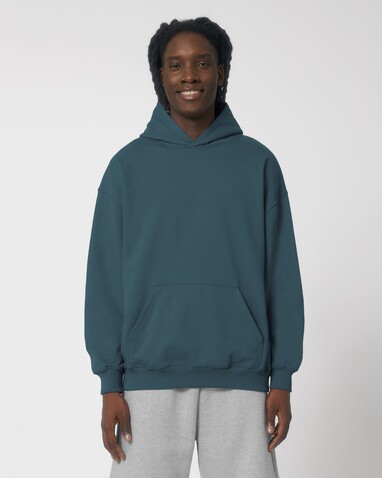 Cooper Dry - Der Boxy Unisex-Hoodie mit trockenem Griff - Stargazer - M bedrucken, Art.-Nr. STSU797C7021M