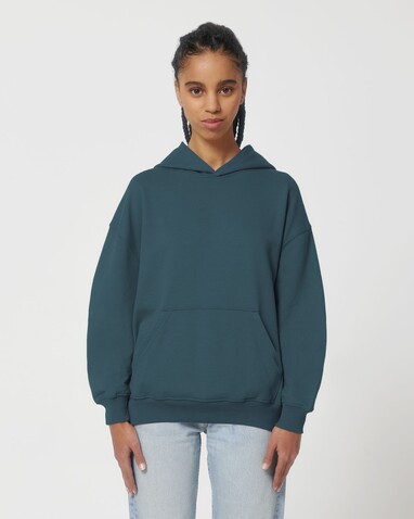 Cooper Dry - Der Boxy Unisex-Hoodie mit trockenem Griff - Stargazer - M bedrucken, Art.-Nr. STSU797C7021M