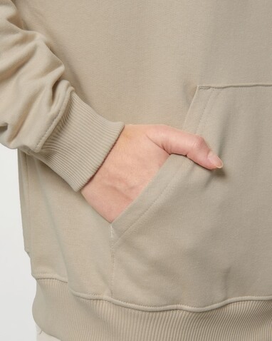 Cooper Dry - Der Boxy Unisex-Hoodie mit trockenem Griff - Desert Dust - XXL bedrucken, Art.-Nr. STSU797C0282X