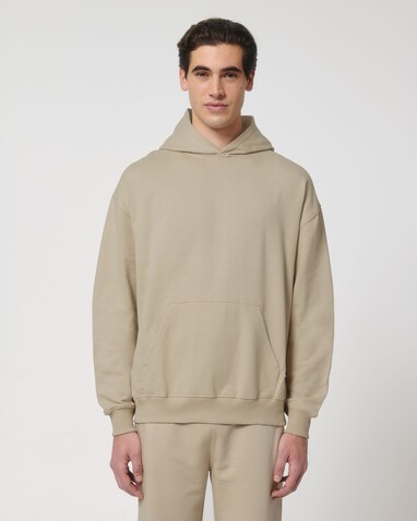 Cooper Dry - Der Boxy Unisex-Hoodie mit trockenem Griff - Desert Dust - XXL bedrucken, Art.-Nr. STSU797C0282X