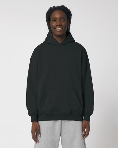 Cooper Dry - Der Boxy Unisex-Hoodie mit trockenem Griff - Black - M bedrucken, Art.-Nr. STSU797C0021M