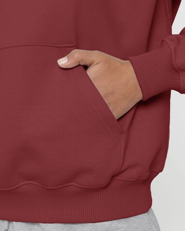 Cooper Dry - Der Boxy Unisex-Hoodie mit trockenem Griff - Red Earth - S bedrucken, Art.-Nr. STSU797C0861S Cooper Dry - Der Boxy Unisex-Hoodie mit trockenem Griff - Red Earth - S bedrucken, Art.-Nr. STSU797C0861S