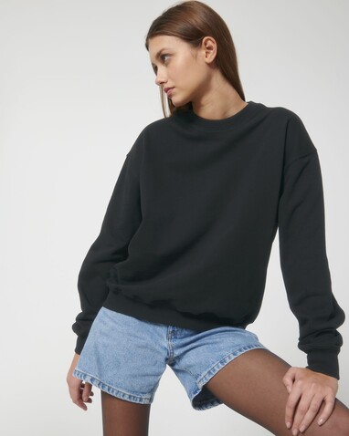 Ledger Dry - Das Boxy Rundhals-Unisex-Sweatshirt mit trockenem Griff - Black - L bedrucken, Art.-Nr. STSU798C0021L Ledger Dry - Das Boxy Rundhals-Unisex-Sweatshirt mit trockenem Griff - Black - L bedrucken, Art.-Nr. STSU798C0021L