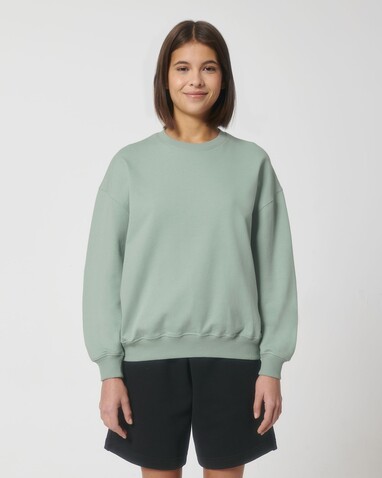 Ledger Dry - Das Boxy Rundhals-Unisex-Sweatshirt mit trockenem Griff - Aloe - M bedrucken, Art.-Nr. STSU798C0891M Ledger Dry - Das Boxy Rundhals-Unisex-Sweatshirt mit trockenem Griff - Aloe - M bedrucken, Art.-Nr. STSU798C0891M