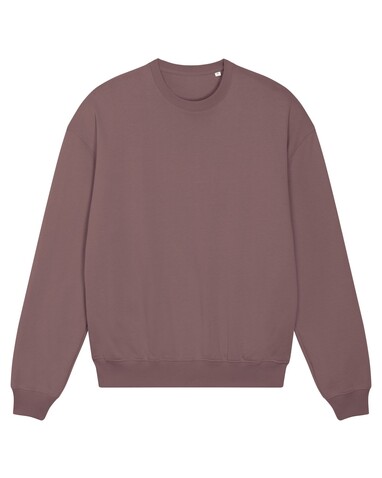 Ledger Dry - Das Boxy Rundhals-Unisex-Sweatshirt mit trockenem Griff - Kaffa Coffee - XS bedrucken, Art.-Nr. STSU798C085XS