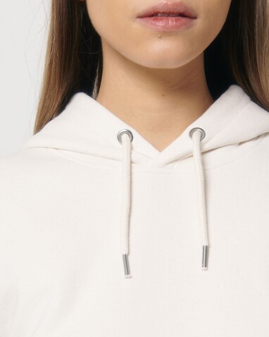 RE-Cruiser - Der Unisex-Hoodie mit trockenem Griff aus recycelter Baumwolle - RE-White - XS bedrucken, Art.-Nr. STSU800C602XS