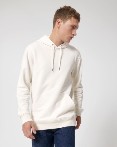 RE-Cruiser - Der Unisex-Hoodie mit trockenem Griff aus recycelter Baumwolle - RE-White - M bedrucken, Art.-Nr. STSU800C6021M RE-Cruiser - Der Unisex-Hoodie mit trockenem Griff aus recycelter Baumwolle - RE-White - M bedrucken, Art.-Nr. STSU800C6021M