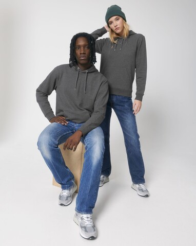 RE-Cruiser - Der Unisex-Hoodie mit trockenem Griff aus recycelter Baumwolle - RE-Black - XS bedrucken, Art.-Nr. STSU800C600XS RE-Cruiser - Der Unisex-Hoodie mit trockenem Griff aus recycelter Baumwolle - RE-Black - XS bedrucken, Art.-Nr. STSU800C600XS