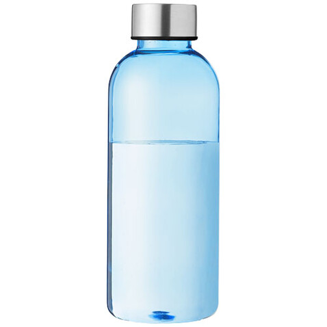 Spring 600 ml Trinkflasche, transparent blau bedrucken, Art.-Nr. 10028902