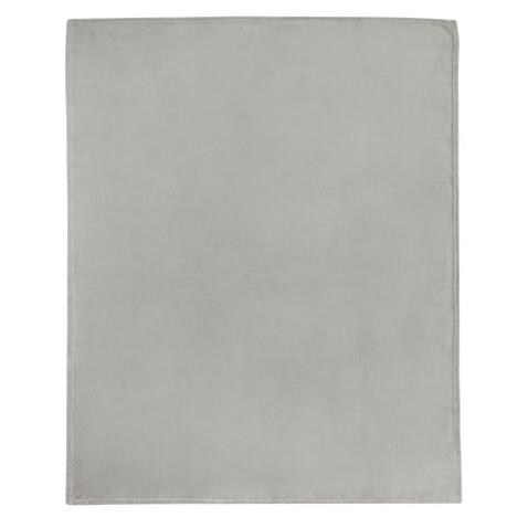 Lily GRS zertifizierte, RPET Decke aus Coral Fleece, grau bedrucken, Art.-Nr. 11319182 Lily GRS zertifizierte, RPET Decke aus Coral Fleece, grau bedrucken, Art.-Nr. 11319182