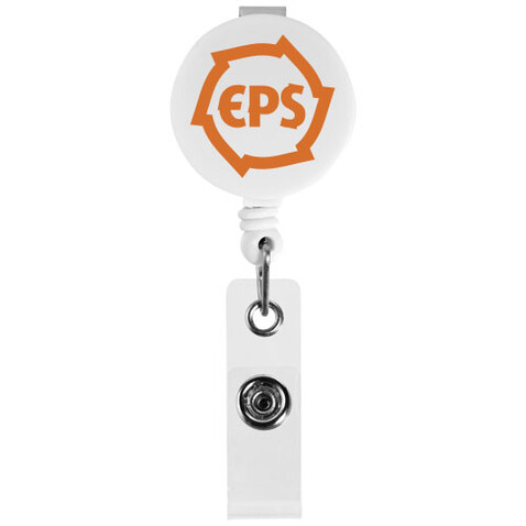 Lech Rollerclip, weiss bedrucken, Art.-Nr. 11808802