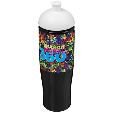 H2O Active® Tempo 700 ml Sportflasche mit Stülpdeckel, schwarz, weiss bedrucken, Art.-Nr. 21004212 H2O Active® Tempo 700 ml Sportflasche mit Stülpdeckel, schwarz, weiss bedrucken, Art.-Nr. 21004212