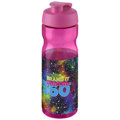 H2O Active® Base 650 ml Sportflasche mit Klappdeckel, magenta, magenta bedrucken, Art.-Nr. 21004527 H2O Active® Base 650 ml Sportflasche mit Klappdeckel, magenta, magenta bedrucken, Art.-Nr. 21004527