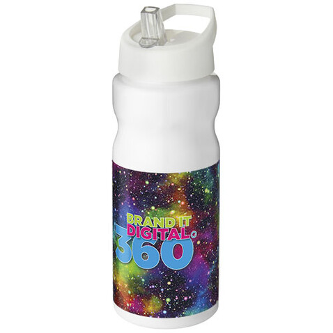 H2O Active® Base 650 ml Sportflasche mit Ausgussdeckel, weiss bedrucken, Art.-Nr. 21004909 H2O Active® Base 650 ml Sportflasche mit Ausgussdeckel, weiss bedrucken, Art.-Nr. 21004909