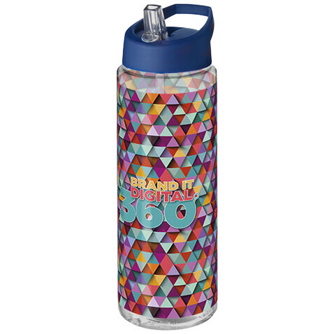 H2O Active® Vibe 850 ml Sportflasche mit Ausgussdeckel, transparent, blau bedrucken, Art.-Nr. 21009609 H2O Active® Vibe 850 ml Sportflasche mit Ausgussdeckel, transparent, blau bedrucken, Art.-Nr. 21009609