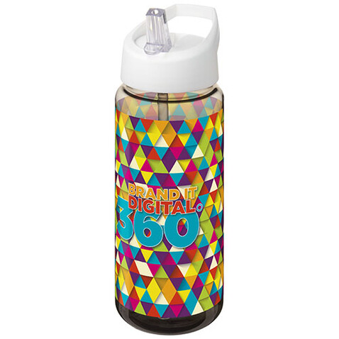 H2O Active® Octave Tritan™ 600 ml Sportflasche mit Ausgussdeckel, kohle, weiss bedrucken, Art.-Nr. 21044600 H2O Active® Octave Tritan™ 600 ml Sportflasche mit Ausgussdeckel, kohle, weiss bedrucken, Art.-Nr. 21044600