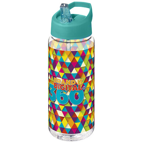H2O Active® Octave Tritan™ 600 ml Sportflasche mit Ausgussdeckel, transparent klar, aquablau bedrucken, Art.-Nr. 21044613 H2O Active® Octave Tritan™ 600 ml Sportflasche mit Ausgussdeckel, transparent klar, aquablau bedrucken, Art.-Nr. 21044613