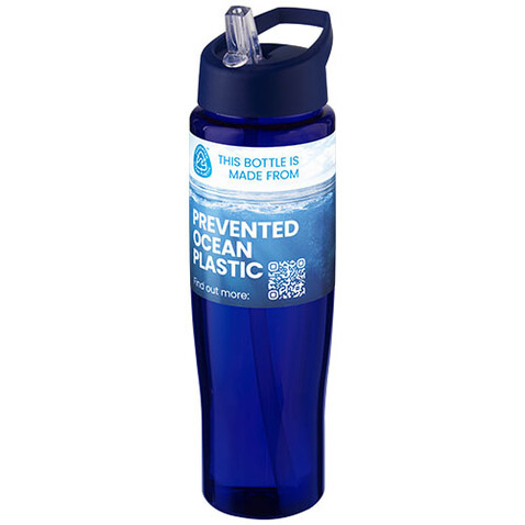 H2O Active® Eco Tempo 700 ml Sportflasche mit Ausgussdeckel, blau, blau bedrucken, Art.-Nr. 21044952 H2O Active® Eco Tempo 700 ml Sportflasche mit Ausgussdeckel, blau, blau bedrucken, Art.-Nr. 21044952