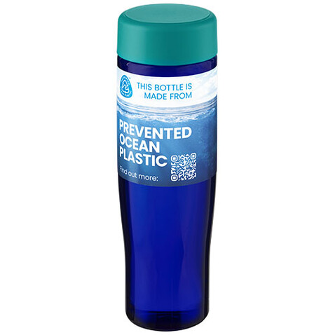 H2O Active® Eco Tempo 700 ml Wasserflasche mit Drehdeckel, aquablau, blau bedrucken, Art.-Nr. 21045051 H2O Active® Eco Tempo 700 ml Wasserflasche mit Drehdeckel, aquablau, blau bedrucken, Art.-Nr. 21045051