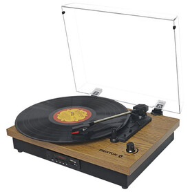 Prixton Studio Vinyl-Plattenspieler, holz bedrucken, Art.-Nr. 1PA11471