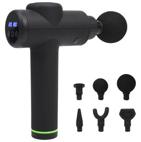 Prixton MGF200 Xtreme Massagepistole, schwarz bedrucken, Art.-Nr. 1PA14490