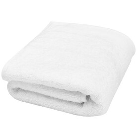 Nora 550 g/m² Baumwollhandtuch 50 x 100 cm, weiss bedrucken, Art.-Nr. 11700501 Nora 550 g/m² Baumwollhandtuch 50 x 100 cm, weiss bedrucken, Art.-Nr. 11700501