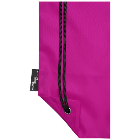 Oriole Turnbeutel aus RPET 5L, magenta bedrucken, Art.-Nr. 12046141