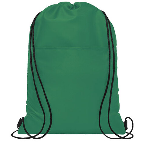 Oriole Kühltasche mit Kordelzug 5L, grün bedrucken, Art.-Nr. 12049561