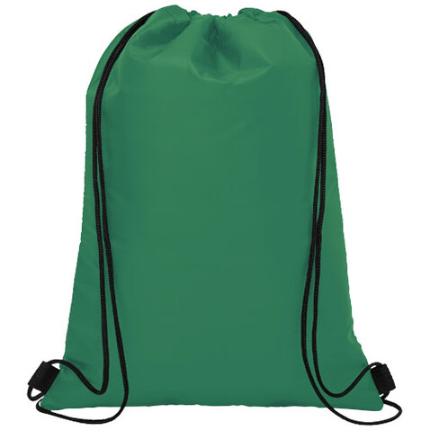 Oriole Kühltasche mit Kordelzug 5L, grün bedrucken, Art.-Nr. 12049561