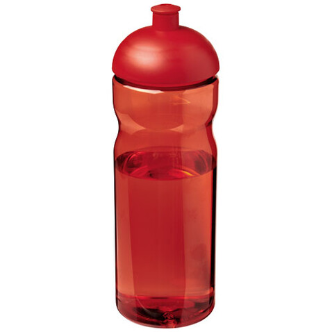 H2O Active® Eco Base 650 ml Sportflasche mit Stülpdeckel, rot bedrucken, Art.-Nr. 21009821