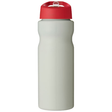 H2O Active® Eco Base 650 ml Sportflasche mit Ausgussdeckel, elfenbeinweiß, rot bedrucken, Art.-Nr. 21009915 H2O Active® Eco Base 650 ml Sportflasche mit Ausgussdeckel, elfenbeinweiß, rot bedrucken, Art.-Nr. 21009915
