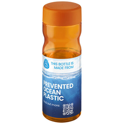 H2O Active® Eco Base 650 ml Sportflasche mit Drehdeckel, orange, orange bedrucken, Art.-Nr. 21043506 H2O Active® Eco Base 650 ml Sportflasche mit Drehdeckel, orange, orange bedrucken, Art.-Nr. 21043506